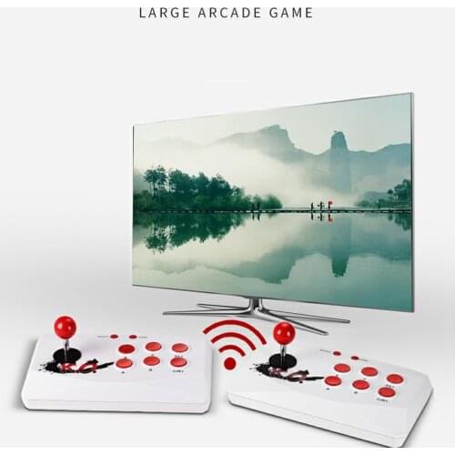 16 Bit Arcade Video Game Console 2.4G Wireless Double Controller Game Player For /MD/GBA/SFC/MAME Built-in 2000 Games