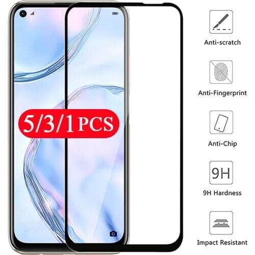 5/3/1Pcs 9D for huawei nova 3 3i 3e 4 4e 5 5i 5T 5Z 6 se 7 7i pro protective film tempered glass phone screen protector on glass