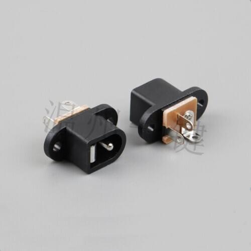 5pcs with ear 3.9 core PIN pin 3 feet high temperature quality DC power socket female