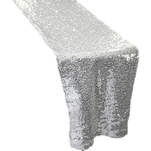 Sequin Table Runner Shiny Silver/Rose Gold/Champagne Romantic Table Decoration Cover Runners For Wedding Hotel Home Dinner Party