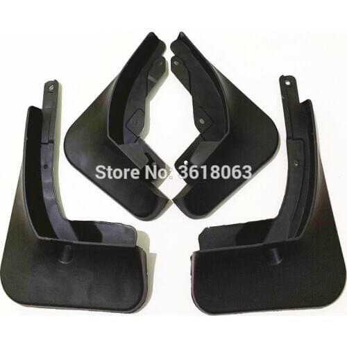 For Haval F7 2019 2020 ABS Chrome Car Mudguards Front Rear Splash Guards Mud Flaps For Fender Mudflaps External Accessories