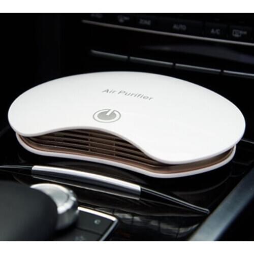 Home Car Air Purifier Negative Ion Air Cleaner Ionizer with Filter Formaldehyde 1XCF