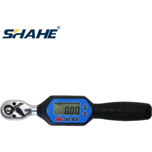 Shahe 1/4'' 3/8'' 1/2'' Mini Torque Wrench Bidirectional ratchet head adjustable torque wrench digital AWM