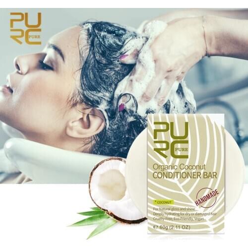 Hot Handmade Hair Shampoo Soap Cold Processed Shampoo Bar 100% Pure Plant Bamboo Charcoal Deep Clean Nourish Hair & Scalp Care