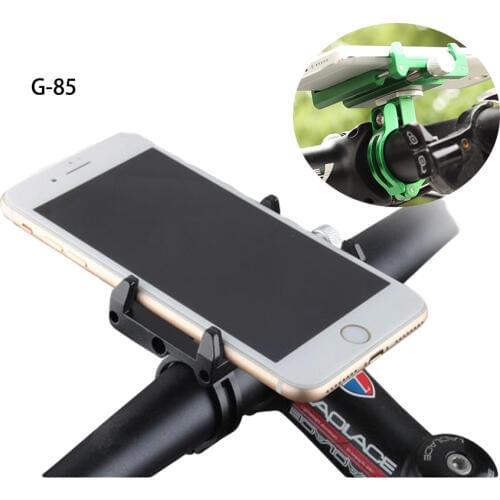 GUB G-85 Aluminum Bicycle Handlebar Holder Mount Bracket Adjustable Universal Bike Phone Stand For 3.5-6.2inch Smartphone