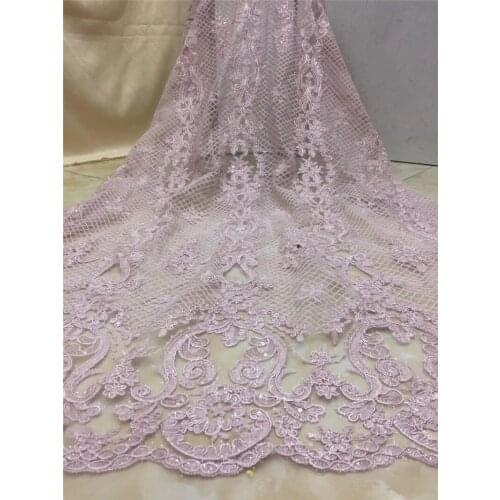 JRB-10711 best quality african French Lace Fabric embroidered African Tulle Lace Fabric for fashion dress 9 colors option
