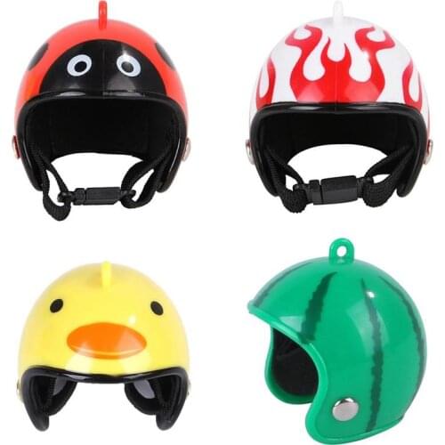 Chicken Helmet Cap Pet Protective Gear Sun Rain Protection Helmet Toy Bird Hens Small Pet Supplies Funny Protective Hen Hat #20
