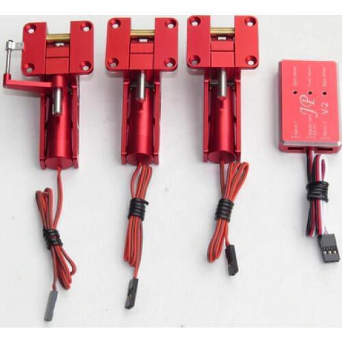 RC Metal Servoless Retract with Metal Block Retractable Servo Landing Gear 10mm/12mmFor Fixed-wing aircraft Air Plane