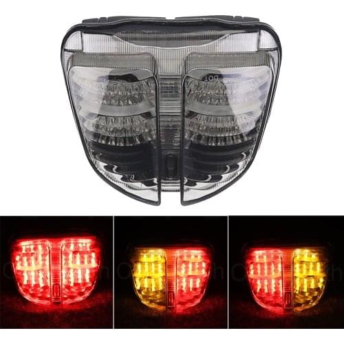 Motorcycle Tail Light Brake Turn Signals Integrated LED Light For SUZUKI GSXR 600/750 K6 K7 2006-2007 GSXR600 GSXR750