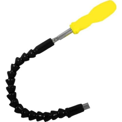 Electric Drill Screwdriver Bit Multifunctional Universal Snake flexible Hose Cardan Shaft Connection Soft Extension Rod Link