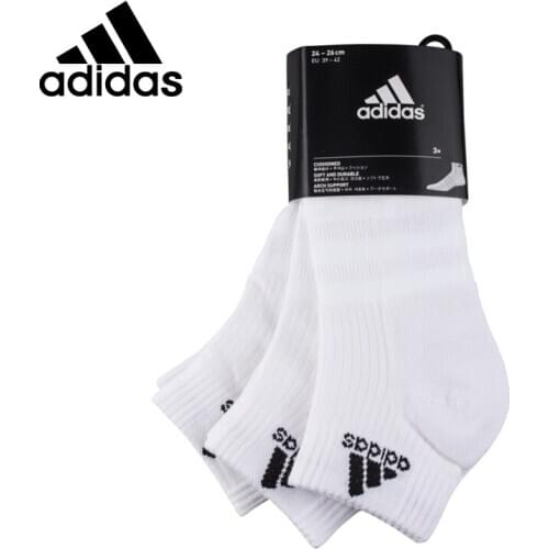 Original New Arrival Adidas Unisex Sports Socks (3 Pairs)