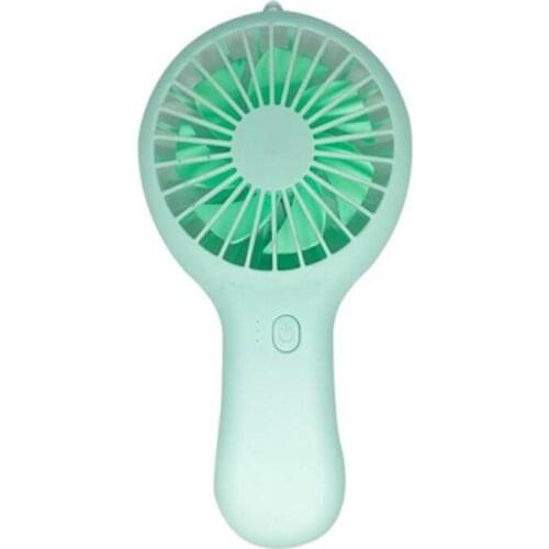 Portable Handheld Mini Air Cooler Silent Fan USB Rechargeable Small Personal