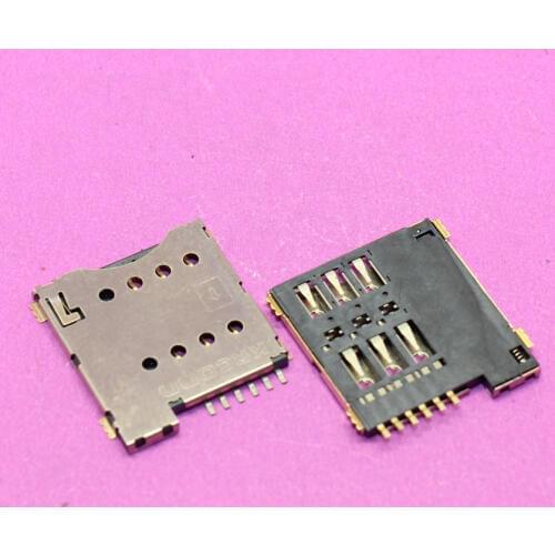 YuXi Self push SIM card Socket memory card reader holder module tray slot adapter connector for cell phones