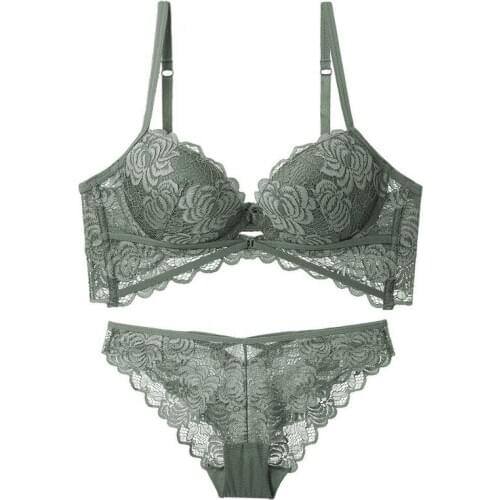 Sexy Lace Lingerie Gathers Up Bra with Beautiful Back and Adjusts The Bra Set Underwear Women Set Lingerie Lace Sexy Lingerie