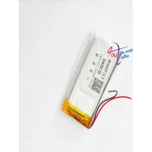 Shenzhen Huasheng supply 301945 3.7V 200MAH polymer battery, lithium battery Bluetooth keyboard , 302045 rechargeable battery