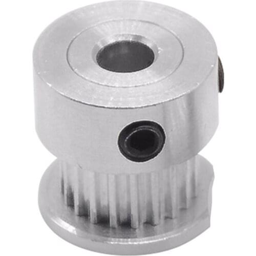 1pc GT2 Alumium Timing Pulley, 20teeth Alumium Bore 5mm 6mm 6.35mm 8mm, Fit For GT2 Belt Width 6mm CNC 3D Printer