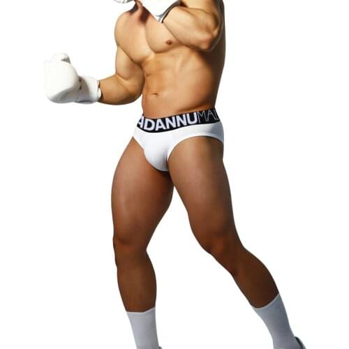 ADANNU Briefs Quick Dry Sexy Fine Velvet Touch Belt Male Underwear Seamless Three-dimensional Classic Pop Soft Fit Man Shorts