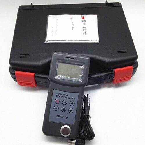 UM6500 Handheld Portable Digital Ultrasonic Thickness Gauge Tester Meter