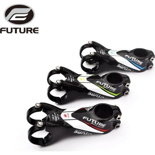 FUTURE Full Carbon Fibre Bicycle Stem with Table Rack Screws Road Stem 31.8* 60/70/80/90/100/110/120mm Cycling Bike Parts