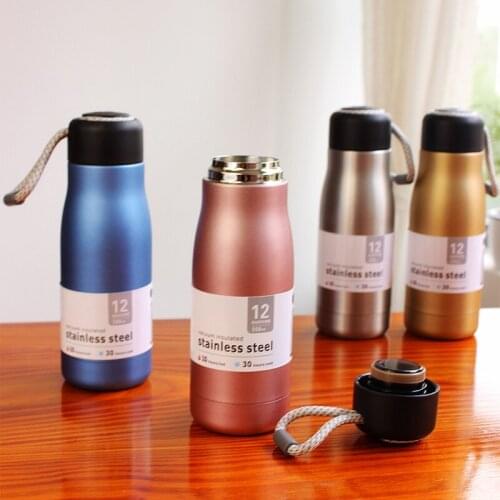 Rope 304 stainless steel knight mug high-grade portable outdoor water cup office cup KA125