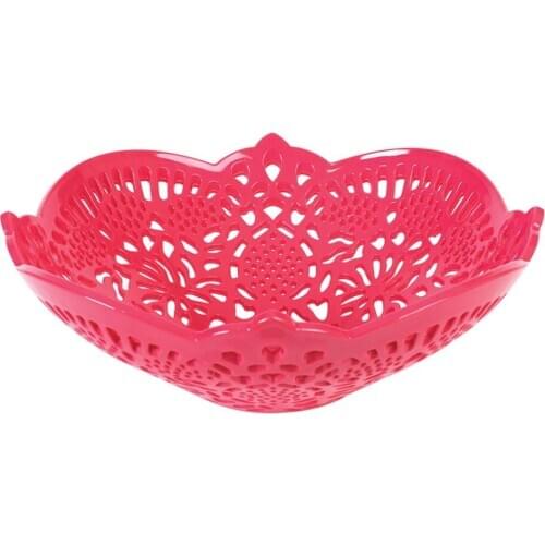 Vintage Fuchsia Fruit Bowl