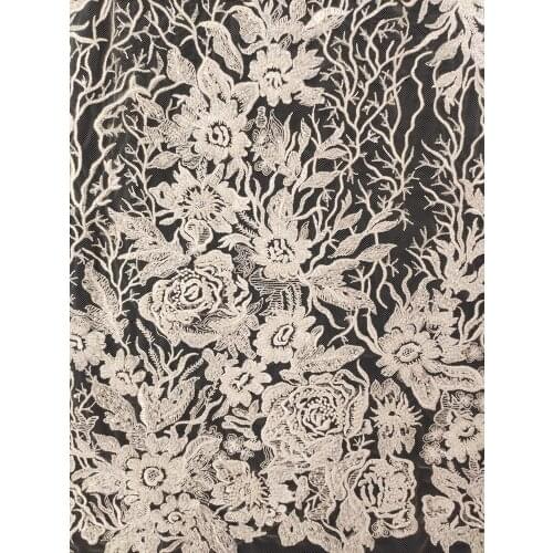 High Quality Gorgeous Corded Guipure Africa French Bridal wedding gown dress lace fabirc DIY Dress Bridal Lace