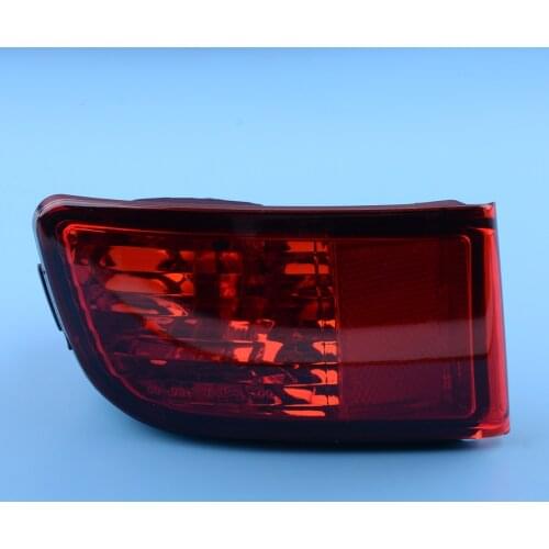 Rear Left Bumper Reflector Fog Light Housing Cover ABS Fit For Toyota 4Runner Land Cruiser Prado 120 2003 2004 2005