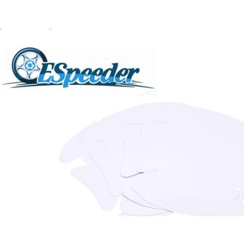 Espeeder 4 Pcs Car Door Handle Invisible Transparent Anti-scratch Protection Protector Sticker Vinyl Protector Films