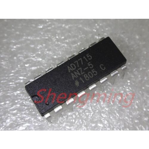 5pcs AD7715 AD7715ANZ-5 DIP-16