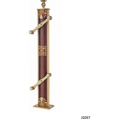Freeshipping 950mm JS097 Column Customade Floor Mount Newel Handrail Armrest Post Pillar Pole for Staircase