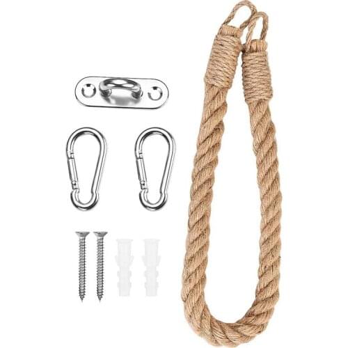 Industrial Hemp Rope Toilet Paper Holder, Perforated Toilet Paper Towel Holder, Can Be Used For Bathroom Decoration