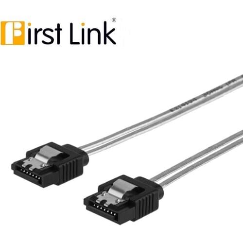 SATA cable 7-pin female to right-angle female data cable with locking latch