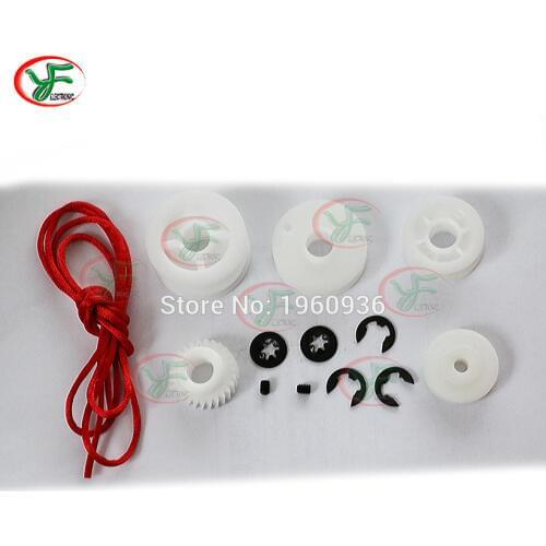 Claw Crane Game Machine Accessories Gantry Parts Pulley, red rope, screw, circlip, gear