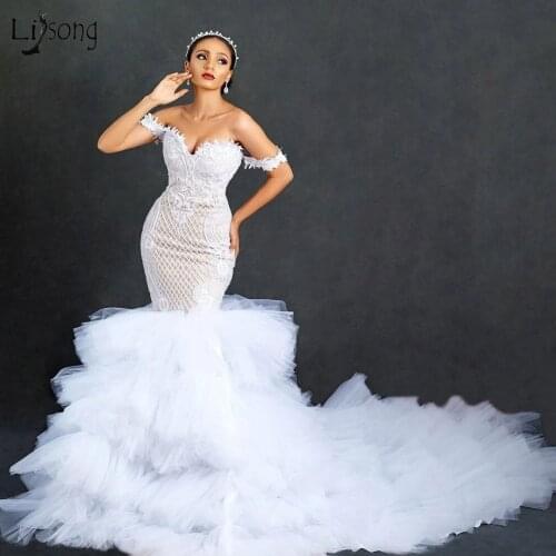 Lisong Wedding Dresses With A Train