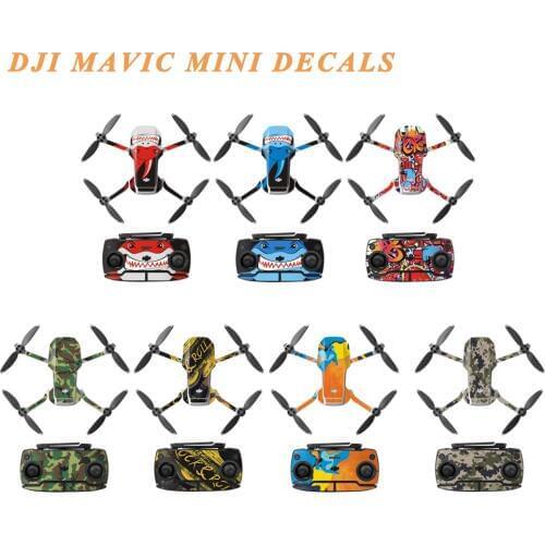 Mavic Mini Protective Film Stickers Remote Controller Waterproof Scratch-proof Decals Cover Skin For DJI Mavic Mini Accessories
