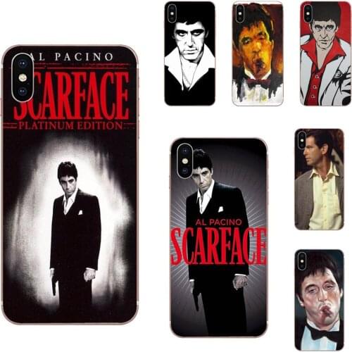For Sony Xperia Z Z1 Z2 Z3 Z3+ Z4 Compact Z5 Plus M2 M4 XA XA1 XZ Premium Soft Cases Skin Scarface Al Pacino Billet Dollar Us