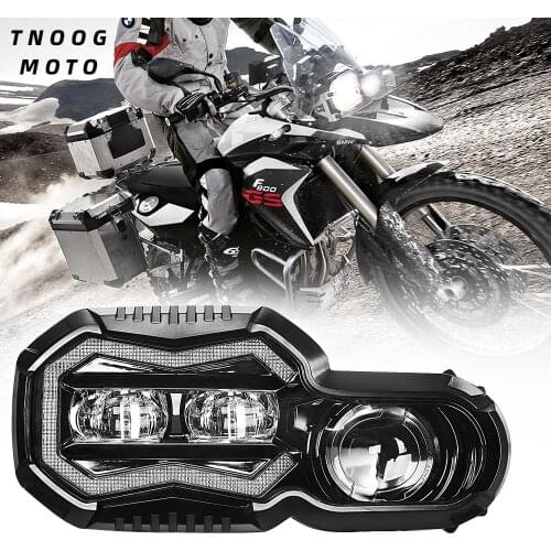 New E-mark Led Headlights For BMW 800GS 800R 650 700 800 GS ADV Adventure Complete LED Projector Headlight Assembly