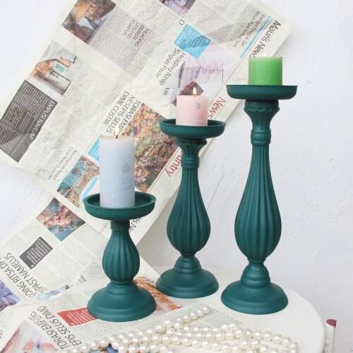 NEW Colorful Candelabrum Wooden Candlestick Tray Candle Holder Handmade Table Desktop Decoration Rustic Wedding Holiday Decor