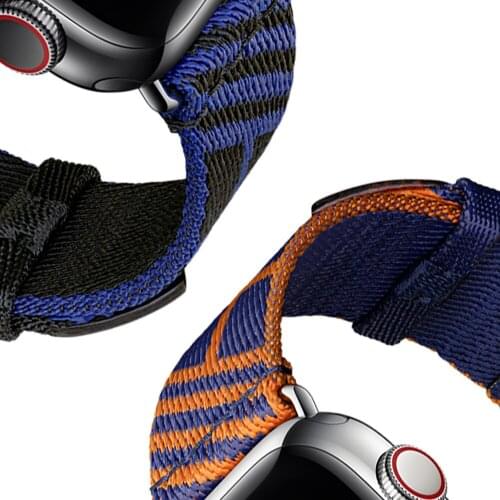 Jumping Single Tour Band for Apple Watch SE 44mm 40mm Woven Strap on Smartwatch IWatch Watchband Series 65432 38mm 42mm Bracelet