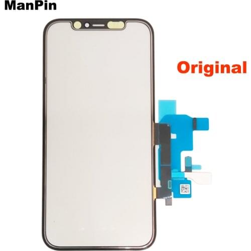 For iPhone 12Pro 11Pro Max XS X XR LCD Touch Screen Front Display Panel Glass Original Flex Cable Hole Lens Mobile Repair Parts