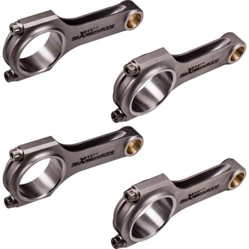 Connecting Rods for Opel CIH Ascona b 1.6 L Engine H Beam 4340 EN24 MSR Conrods H Beam Racing Con Rods Balanced Cranks EN24 TUV
