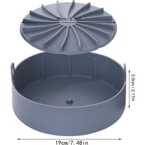 Silicone Roasting Rack Silicone Baking Plate pad Grill Pan Multifunctional AirFryer Silicone Pot Pizza Pan Baking Basket Pot Mat