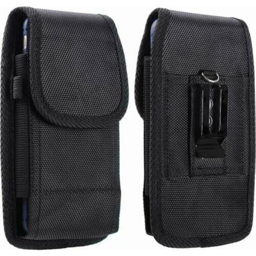 Universal Mobile Phone Waist Bag Nylon Belt Hook Pouch Case Cover Holster Fasten Bag for Cell Mobile Phone