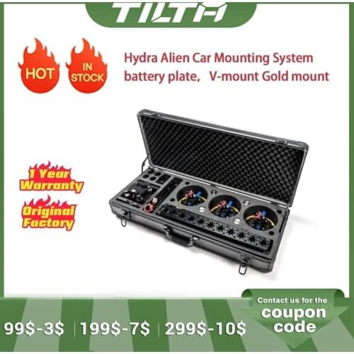 INSTOCK TILTA DJI Ecosystem Hydra Alien Car Mounting System Car Racket Portable Bracket Car Suction Cup RS2 set for DJI rs 2