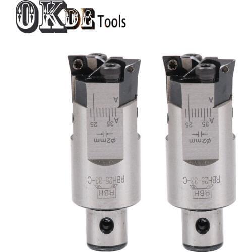 High precision RBH 25-33mm Twin-bit Rough Boring Head used for deep holes, for CCMT060204 insert, RBH25-33 boring too
