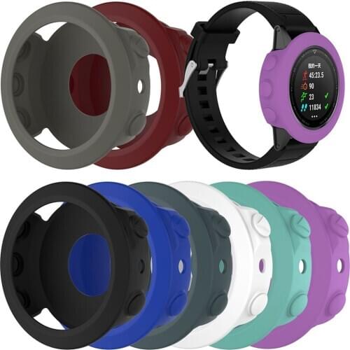 Replacement Watch accessories 8-color Silicon Rubber Sleeve Cover XBERSTAR Protective case for Garmin Fenix 5 GPS Watch Only