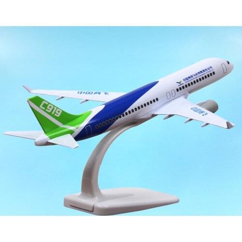 1: 400 COMAC C919 Die-cast Aviation Model Air China Airlines Base Airbus Metal Aircraft Plane Airliner Adult Kids Children Gift