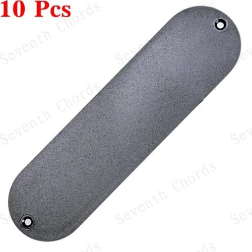 10 Pcs Plastic Sanding 1-Shape Electric Guitar Bass Spring Wiring Cavity Cover Back Plate Backplate Pickguard
