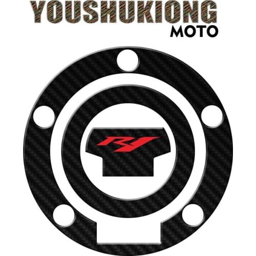 2Colour 3D Carbon Look Motorcycle Tank Pad Protector Decal Stickers Case For R1 YZFR1 YZF-R1 YZF R1 Tank Sticker