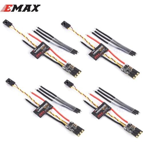 4pcs/lot EMAX BLHeli Lightning 20A 30A RC ESC Micro Mini Electronic Speed Controller for Racing Drone Multicopter